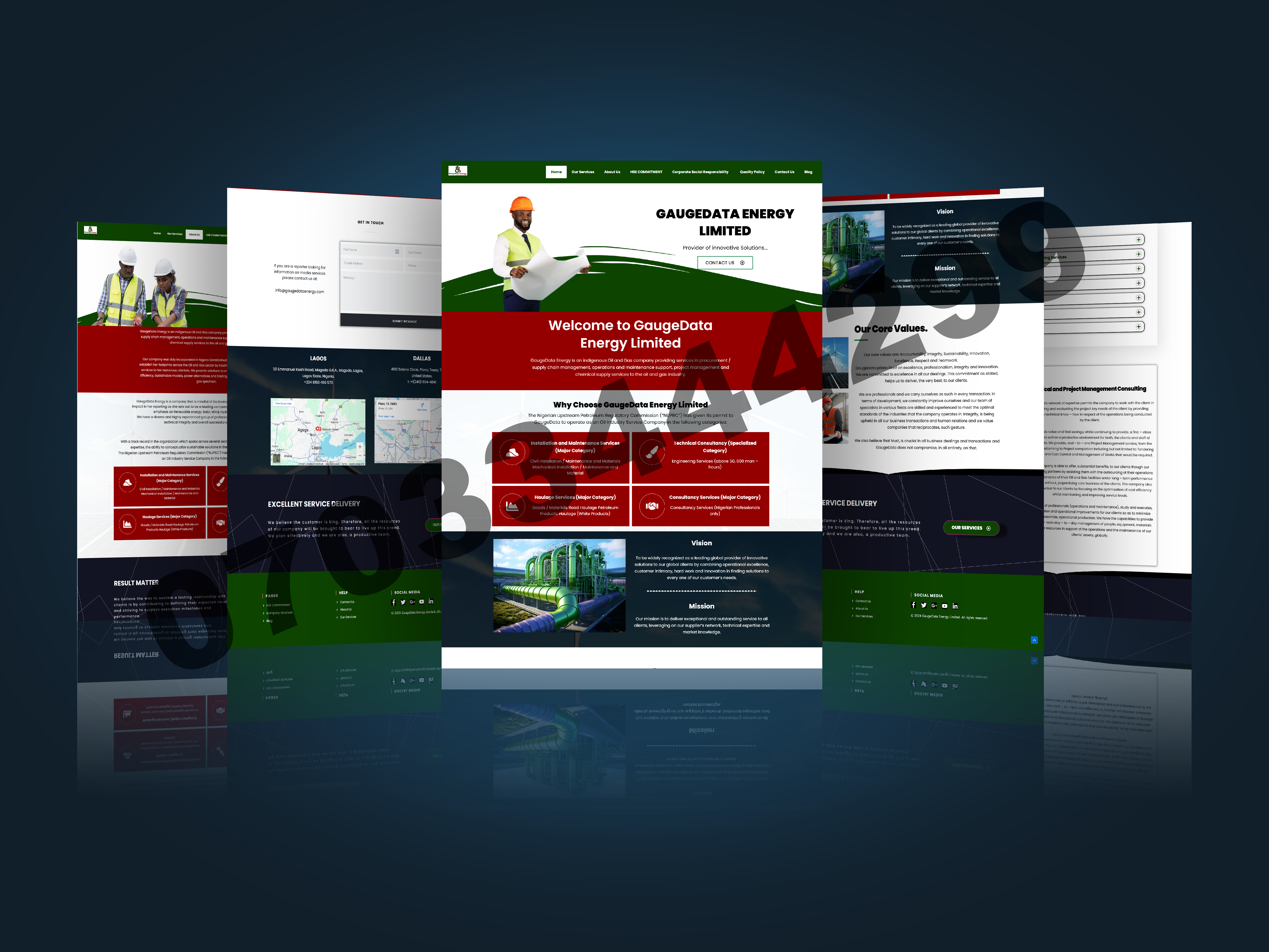 GUAGEDAT WEBSITE